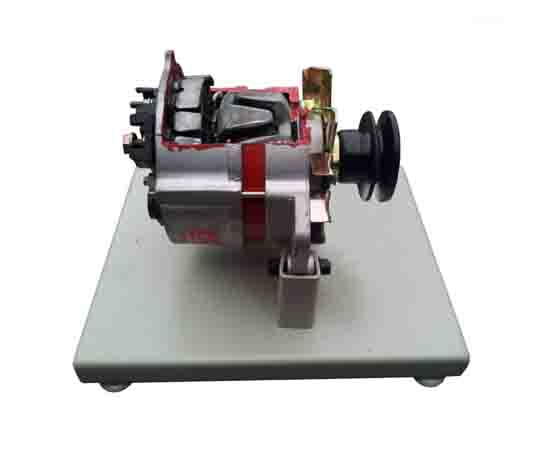純電動(dòng)車(chē)交流電機解剖模型