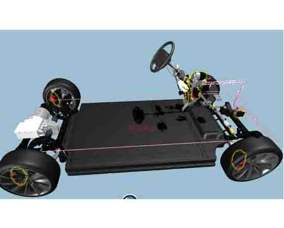 底盤(pán)虛擬教學(xué)軟件