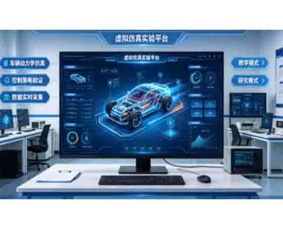 新能源整車(chē)控制研究與教學(xué)虛擬仿真系統
